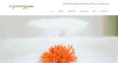 Desktop Screenshot of cynergyspa.com